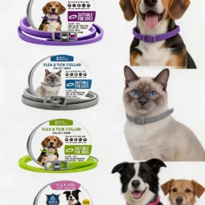 Natural Flea, Tick & Lice Repellent Collar for Dogs & Cats
