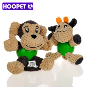 Plush Squeak Interactive Dog Toy